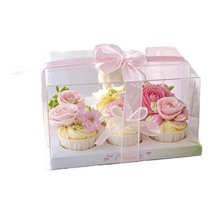 女神节6粒纸杯蛋糕包装盒520装六粒透明杯子打包盒12粒十二个盒子