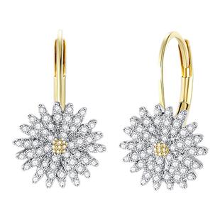 AGATHA/瑷嘉莎漫野雏菊系列耳钉耳环简约高级感法式38礼物