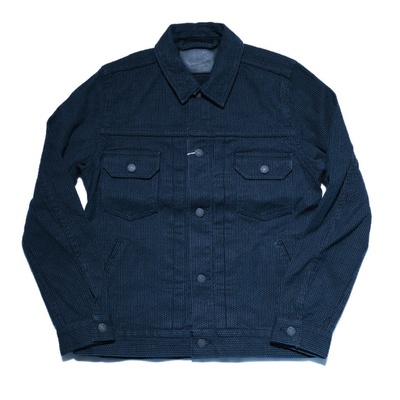 purebluejapan蓝染刺子夹克