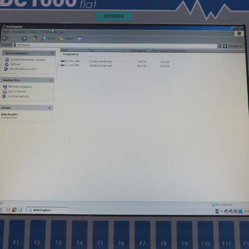 Messtechnik Sachs DC 1000 flat Nr: 856-1425 Industrie PC DC1