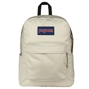 JanSport初高学生书包双肩包百搭款简约时尚轻便质感灰奶漾背包
