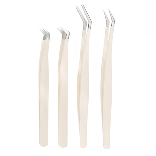 [大嘴猴]圆头金羽夹专业嫁接工具初学者美睫师假睫毛夹假睫毛镊子