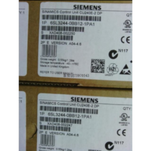 议价6SL3244-0BB12-1PA1西门子G120控制单元全新现货6SL32440BB12