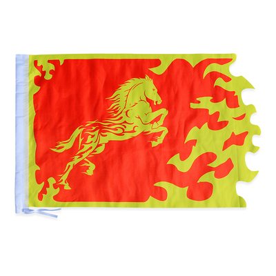 万马奔腾旗子火焰马旗帜龙旗款式