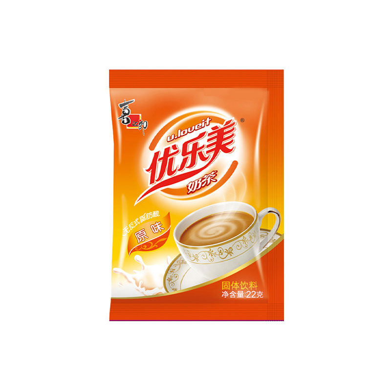 喜之郎优乐美奶茶冲饮粉原味22g小包冲泡小袋装速溶饮料饮品冲调