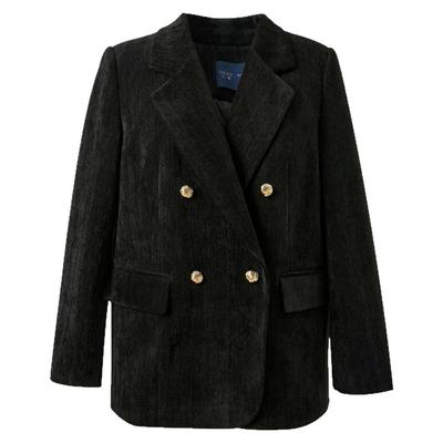 大码女装灯芯绒羽绒服