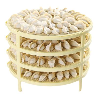 多层竹制饺子帘家用饺子不粘盖帘