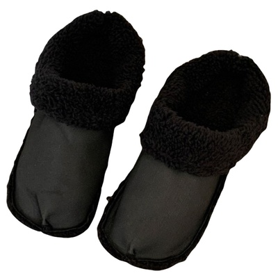 冬季保暖洞洞鞋加绒内胆鞋套
