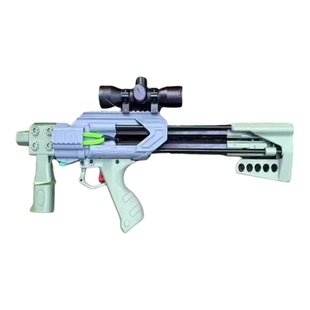 新款雷神户外软弹弓3D打印连发复合弓精准远程激光软蛋玩具