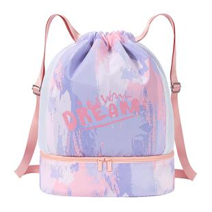 游泳包女干湿分离健身包男大容量运动包旅行防水包泳衣专用收纳包