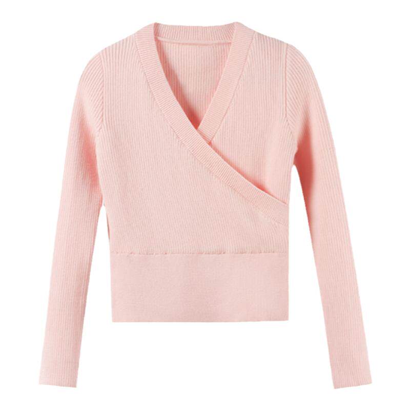儿童舞蹈毛衣外套披肩女童舞蹈服外搭罩衫芭蕾舞练功服秋冬季毛衫