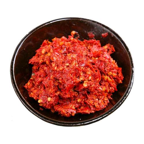 糍粑辣椒500g*3 贵州特产新鲜腌油辣椒酱辣子鸡火锅底调味料特辣