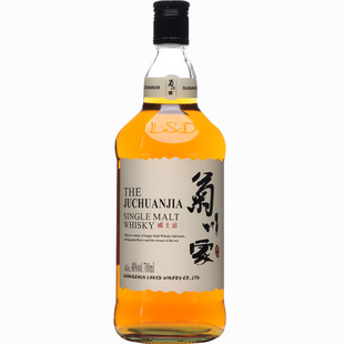洋酒威士忌酒菊川家700ml*2瓶40度烈酒日式风套装组合正品可乐桶
