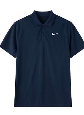 幸运叶子丨耐克夏季新款POLO衫运动服男士速干短袖翻领T恤DH0858