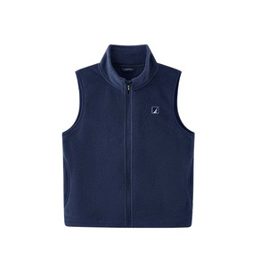 NAUTICA儿童摇粒绒马甲大童青少年冬加厚保暖内搭男女童抓绒背心