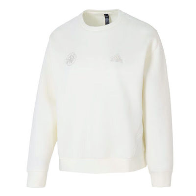 阿迪达斯女圆领透气休闲套头卫衣