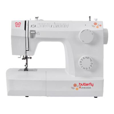 蝴蝶牌家用电动缝纫机可锁边吃厚