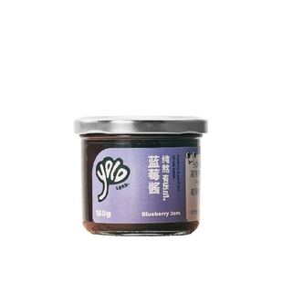 有乐岛纯熬大颗粒蓝莓果酱150g无添加白砂糖蓝莓果酱大颗粒果肉