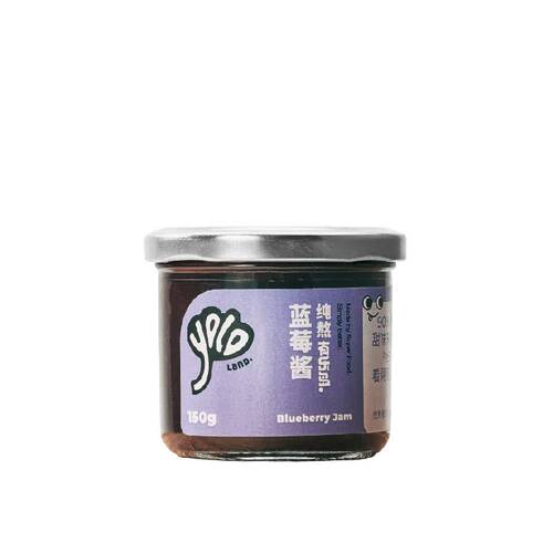 有乐岛纯熬大颗粒蓝莓果酱150g无添加白砂糖蓝莓果酱大颗粒果肉