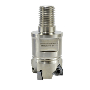 MFWN06快进给锁牙头90度双面六角重切削WNMU06专用刀片铣刀杆刀盘