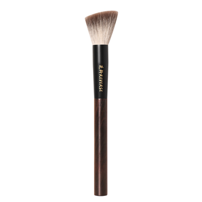 逆龄檀木雪狐毛混羊毛点彩腮红刷