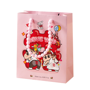 2025新款卡通手提袋订婚专用喜糖盒高级感小众礼盒礼品袋包装袋