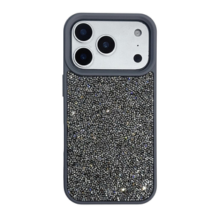 哑光轻奢满钻壳适用iPhone17promax手机壳新款17pro高级感16女款15p苹果防摔14硅胶14plus水钻13奢华12闪钻11