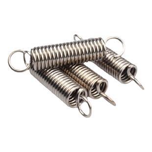 304不锈钢拉簧带钩弹簧强力弯钩大小长拉伸弹黄烤箱拉门拉簧定做