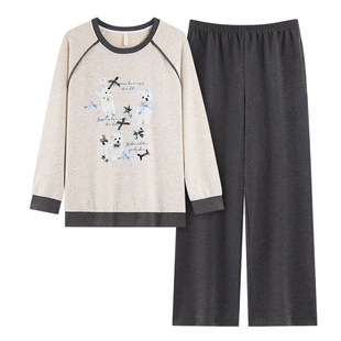 薄绒睡衣女士秋冬款羊毛绒保暖德绒卡通可外穿冬天加厚磨毛家居服