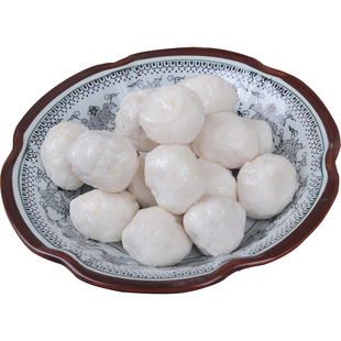 鱼丸纯手工湖北荆州鱼丸子火锅食材鱼圆火锅丸子纯鱼肉无添加350g