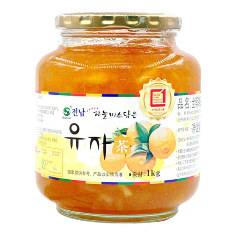 韩国进口1kg饮品冲调全南蜂蜜