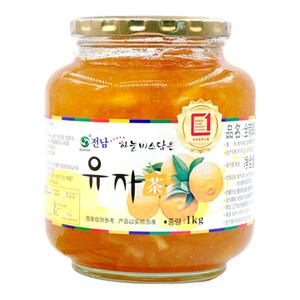 韩国进口1kg饮品冲调全南蜂蜜