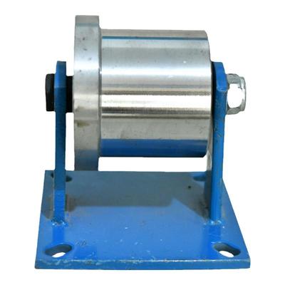 重型单边t型铸钢轨道轮重型单轮滑轮铁轨轮火车轨道轮子铁路专用