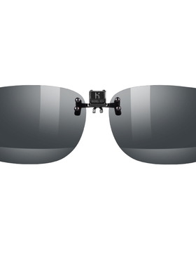 偏光近视方形墨镜夹片