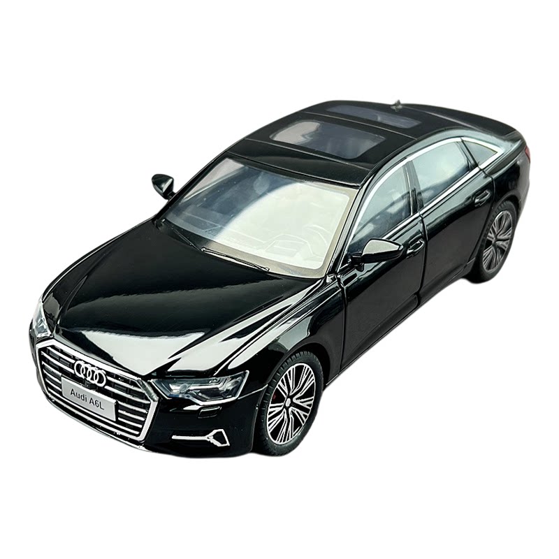 超大号奥迪A6L轿车合金声光摆合金车/玩具仿真车/