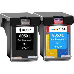 原装品质适用惠普805XL墨盒2720 2722 2723 2729 2700 2330 2332 1210墨水1212可加墨HP Deskjet黑彩色打印机