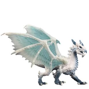 童德 魔幻神话飞龙神兽模型夜猎怪兽儿童仿真动物玩具中国龙塑胶