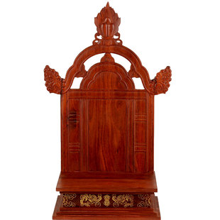 佛像坐台佛龛佛像供奉台实木财神爷供桌供神台小型供台立柜供佛座