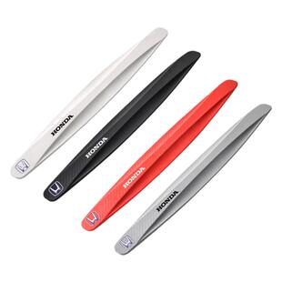 适用本田思域雅阁CRV皓影XRV冠道缤智前后保险杠防撞条车尾装饰贴