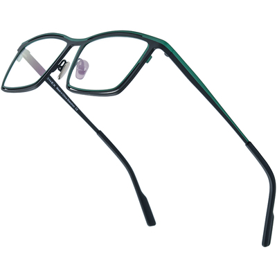 FONEX文艺方形纯钛可配镜眼镜架