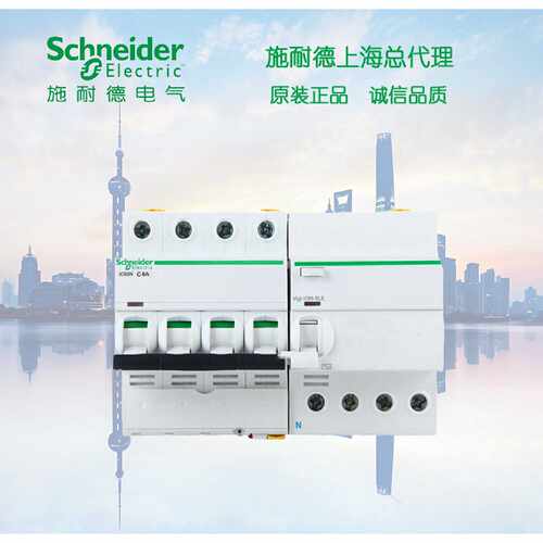 漏电断路器4PC63A带漏电A9F18463A9V59463
