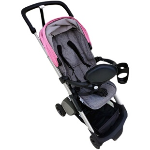 配件适用bugaboo ant bee5 bee3 bee6婴儿推车扶手杯架零食餐盘栏