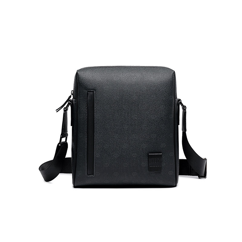 海澜之家2025新款经典老花单肩包