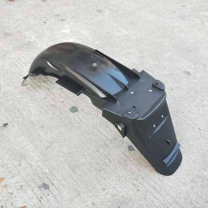 钻豹HJ125K-2-3A摩托车后挡泥板银豹HJ125-7A-7E后泥瓦转向灯尾灯