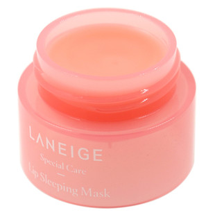 拍下就是3个兰芝夜间保湿唇膜3g草莓果冻睡眠唇膜 修fu淡唇纹