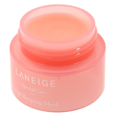 兰芝夜间保湿唇膜草莓果冻睡眠