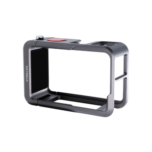 REYGEAK适配大疆osmo360/action5pro/4/3超轻兔笼金属边框兔笼拍摄拓展防摔action5pro金属兔笼action4/3配件