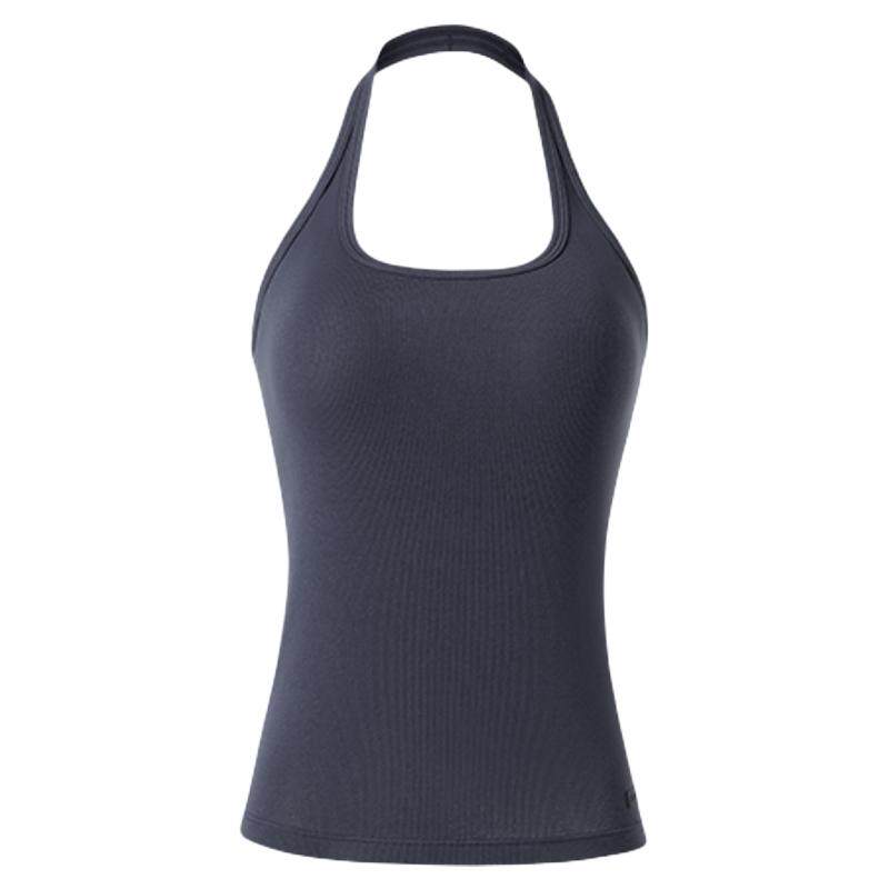 【新品】ubras宽肩带挂脖白色吊带背心女上衣胸垫免穿文胸t恤内搭