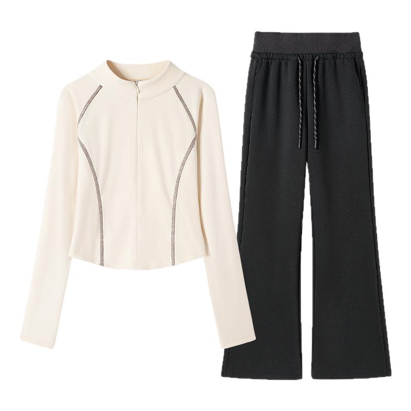 回力运动套装女秋冬季2025新款休闲外套小个子巨好看的早秋一整套