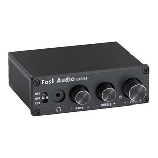 FosiAudio弗西音频Q4多功能DAC音频解码器HIFI发烧解码耳放一体机